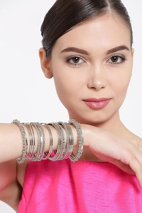 Oxidised Bracelets in Antique Look