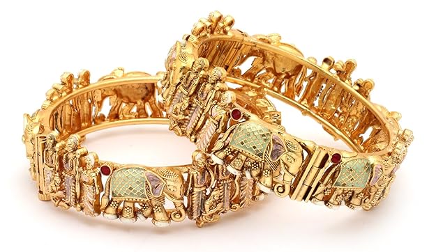 Meenakari Ram Parivar Bangles