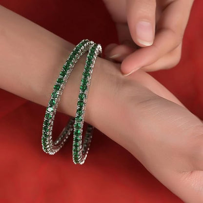Bridal American Diamond Bangles