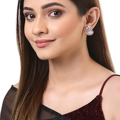American diamond studs for elegant everyday wear