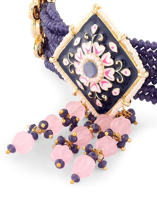 Indian Kundan Choker Necklace Set