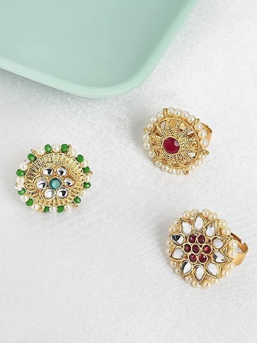 Traditional Wedding Rings Combo of 3