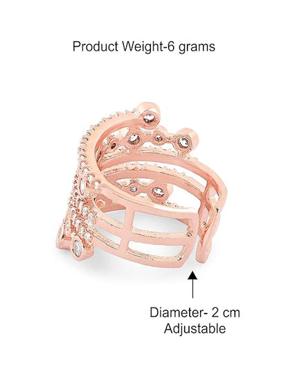 High quality cubic zirconia rings with realistic shine