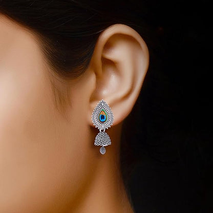 Chandbali Stylish Jhumkas Traditional Earrings Set of 12