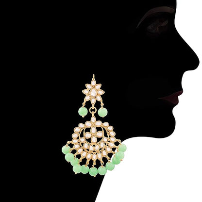 Bridal kundan jewellery set for Indian wedding wear
