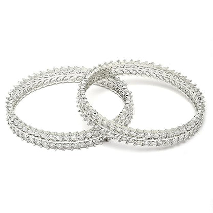 American Diamond Bangles Set of 2