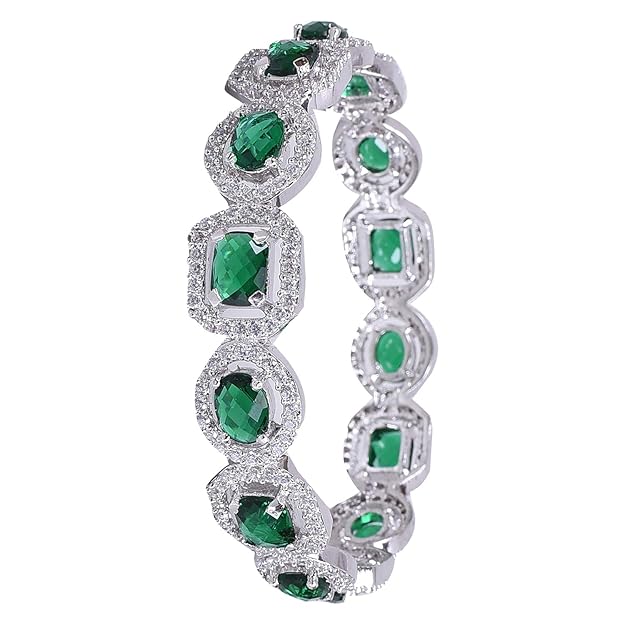 Buy American diamond bangles for weddings and celebrations