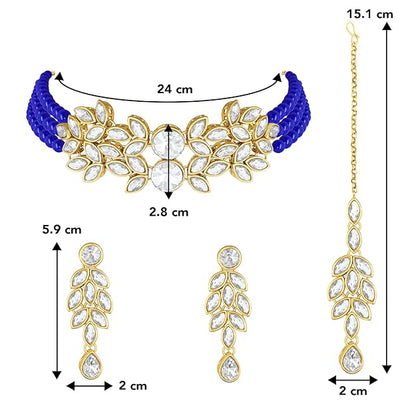 Pearl Necklace Bridal Crystal Set