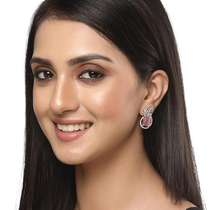 Diamond stud earrings with brilliant timeless sparkle