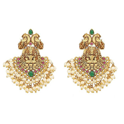 Temple wedding jewellery set inspired by South Indian tradition