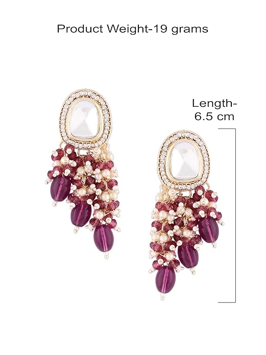 Big jhumka earrings for bold ethnic look