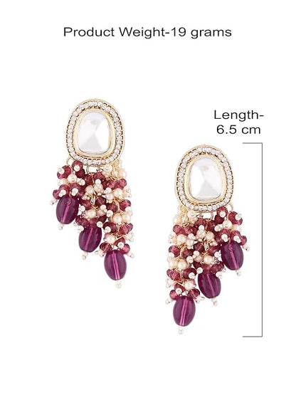 Big jhumka earrings for bold ethnic look