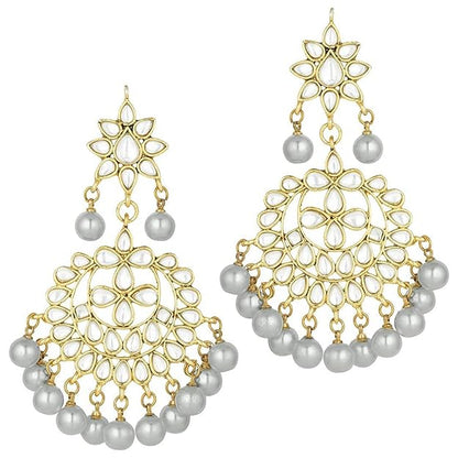 Bridal kundan jewellery set for Indian wedding wear