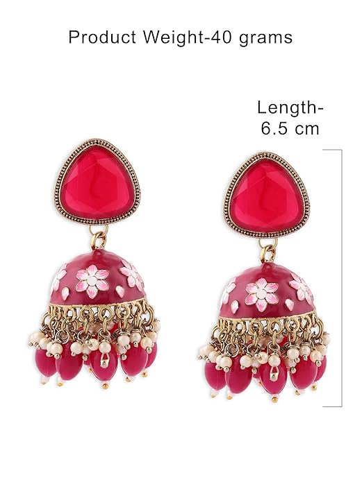 Drop earrings online India with traditional design