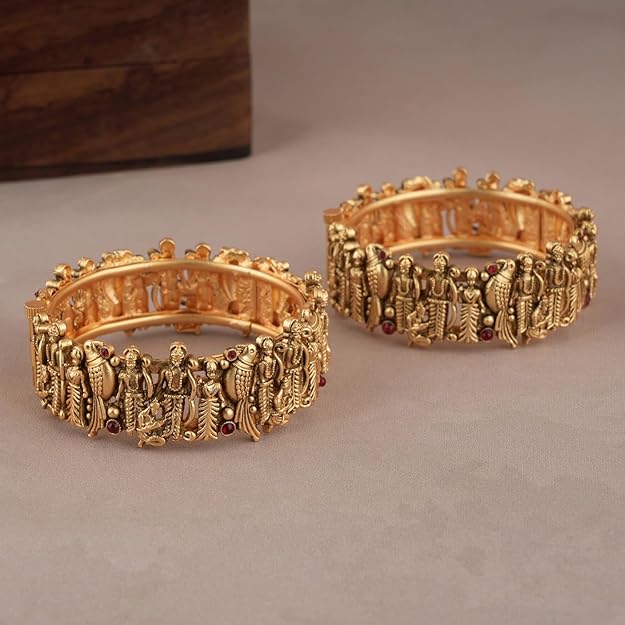 Lord Ram Sita Bangles | Set of 2