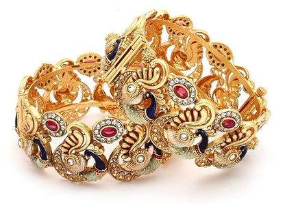 Peacock Temple Jewellery Bangles