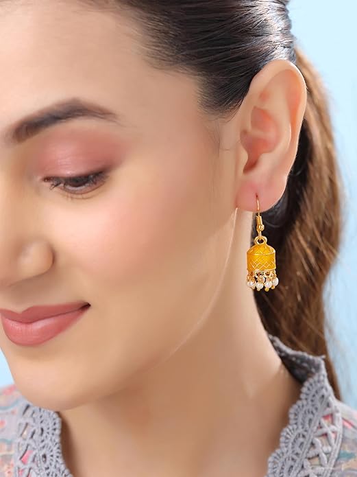 Traditional Jhumki Earrings Combo of 5 Pairs