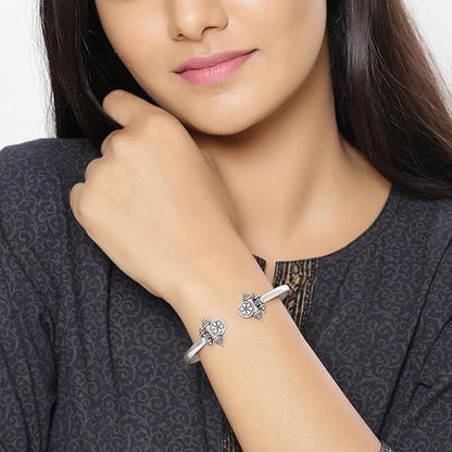 Vintage Style Bracelets Classic Oxidised Silver Design