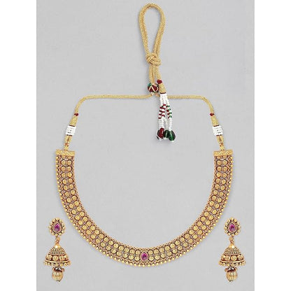 Temple Jewellery Choker Necklace