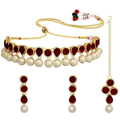 Kundan jewellery set for weddings and festive occasions