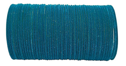 Velvet Metal Bangles for Women Available in Various Color Set of 32 Bangles