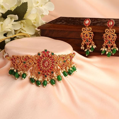 Temple Jewellery Bridal Set