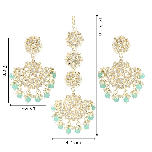 Elegant dulhan mang tika for Indian bridal wedding look