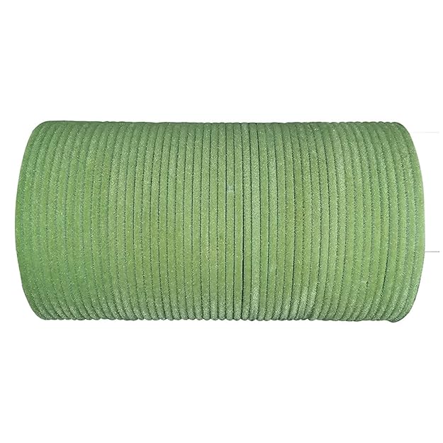 Velvet Metal Bangles for Women Available in Light Green Color Set of 32 Bangles