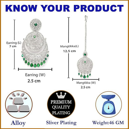 American diamond jewelry set for weddings and festive occasions