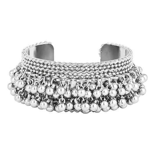 Oxidised Bangles With Ghungroo