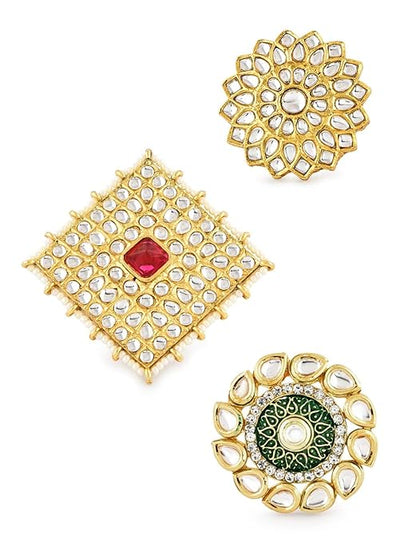 Traditional Promise Ring Set of 3