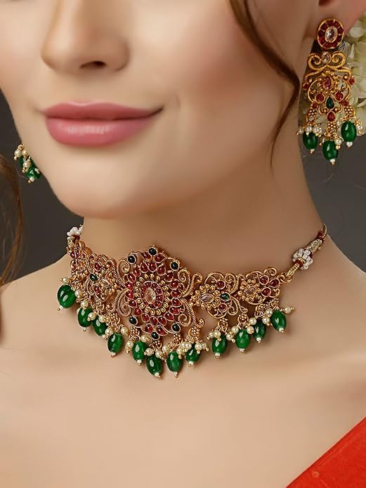 Temple Jewellery Bridal Set