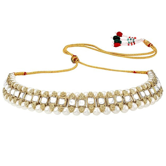 Necklace for Bride Kundan Choker Necklace Set