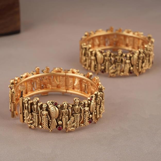 Lord Ram Sita Bangles | Set of 2