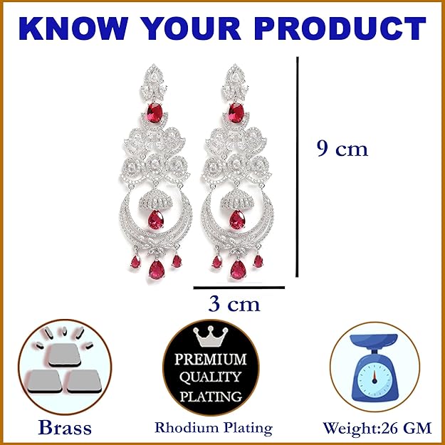 Diamond earrings that dangle with graceful movement