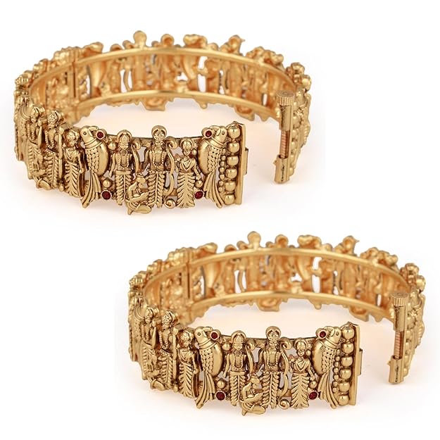 Lord Ram Sita Bangles | Set of 2