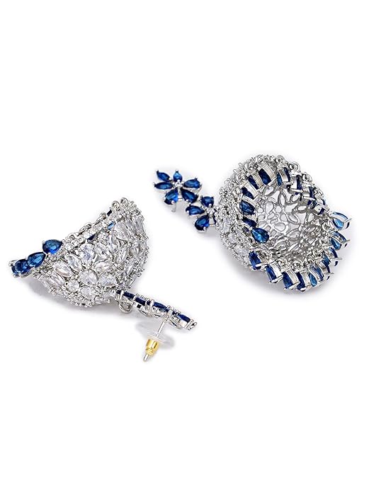 Women's diamond drop earrings for parties and special occasions