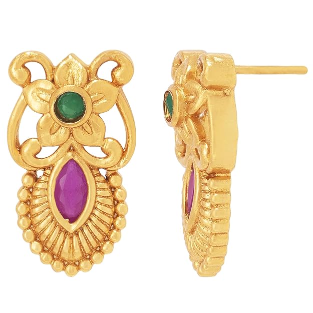 Artificial temple jewellery set with premium traditional look