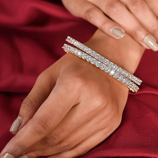 Gold Plated Bracelets Set
