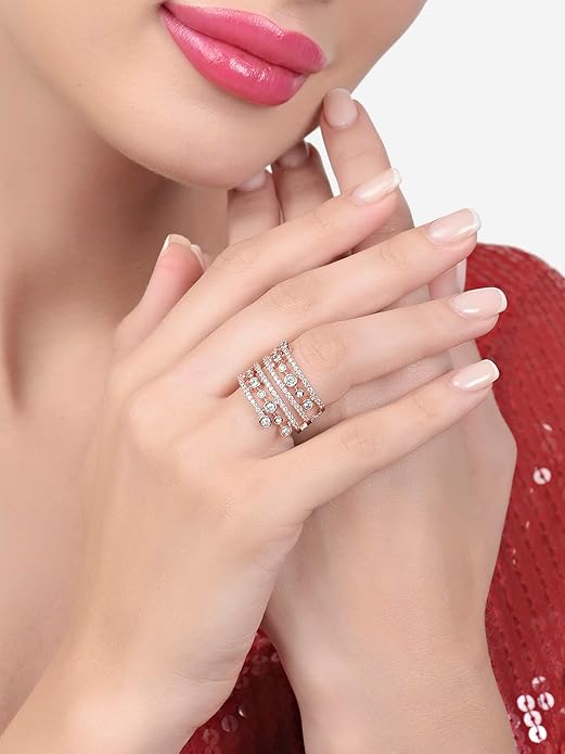 High Quality Cubic Zirconia Ring