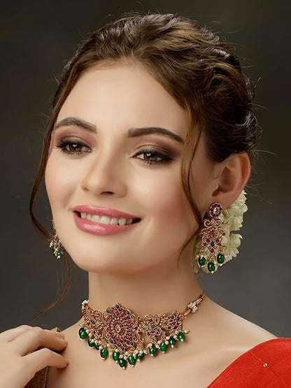 Temple Jewellery Bridal Set