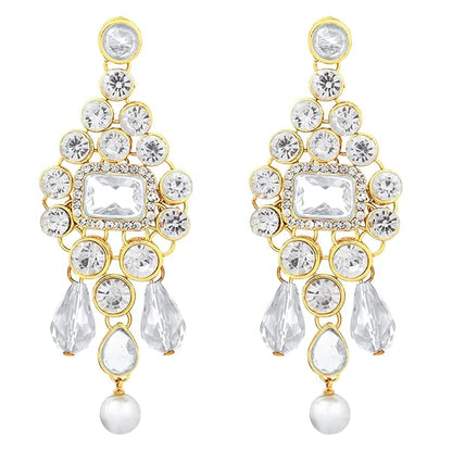 Crystal choker necklace with elegant sparkle