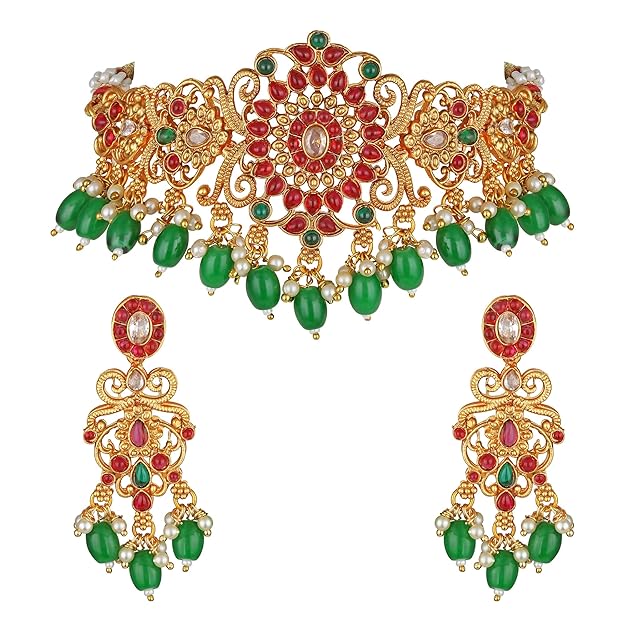 Temple Jewellery Bridal Set