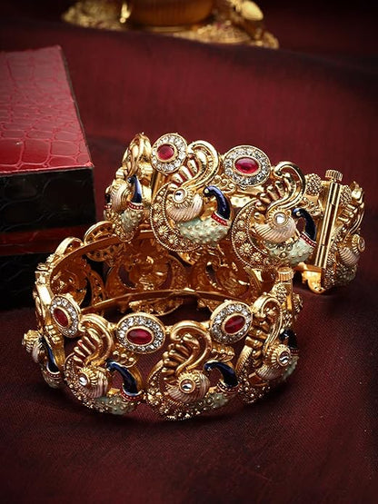 Peacock Temple Jewellery Bangles