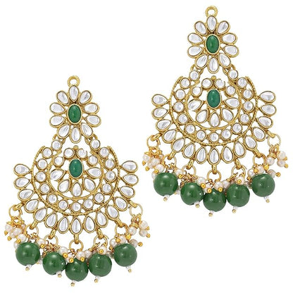 Necklace and earring set for weddings and festive wear