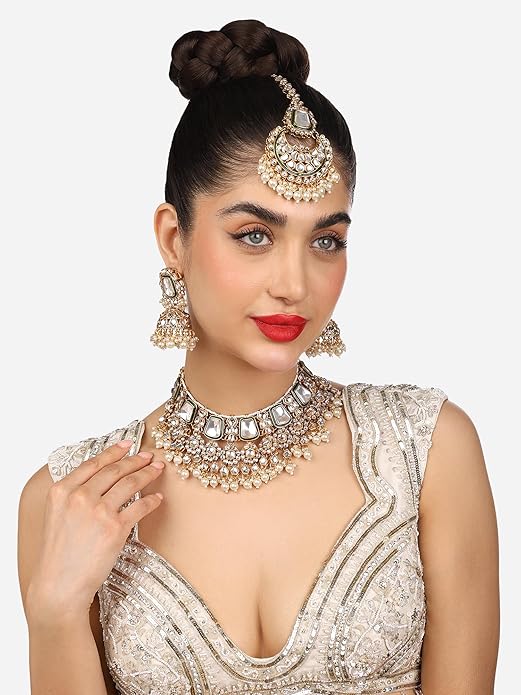 Meenakari Choker Necklace