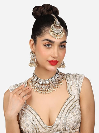 Meenakari Choker Necklace