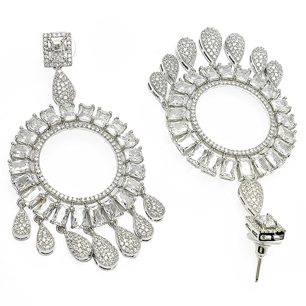 Drop earrings India inspired by traditional craftsmanship
