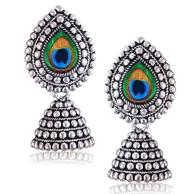Chandbali Stylish Jhumkas Traditional Earrings Set of 12