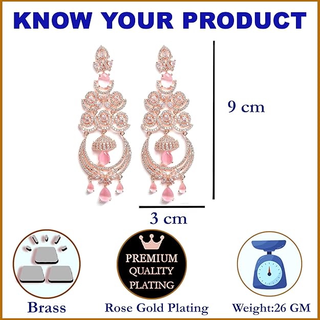 Diamond earrings that dangle with graceful movement